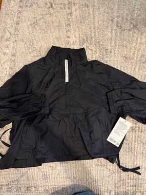 Lululemon Lightweight Black Pullover Anorak Jacket
